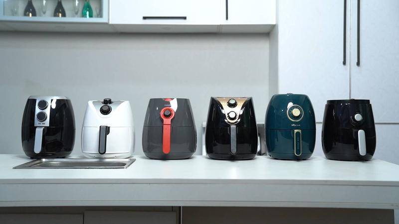 图为不同品牌的空气炸锅 图源/视觉中国