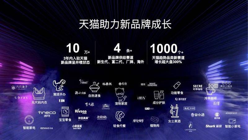 天猫过去一年增长最快的细分品类