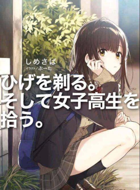《剃须,然后捡到女高中生》海报。 图片:网络
