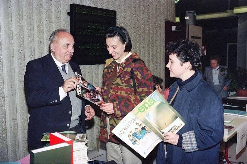 1991年11月19日,法国巴黎,法国国家行政学院举行开放日活动。图片:CFP
