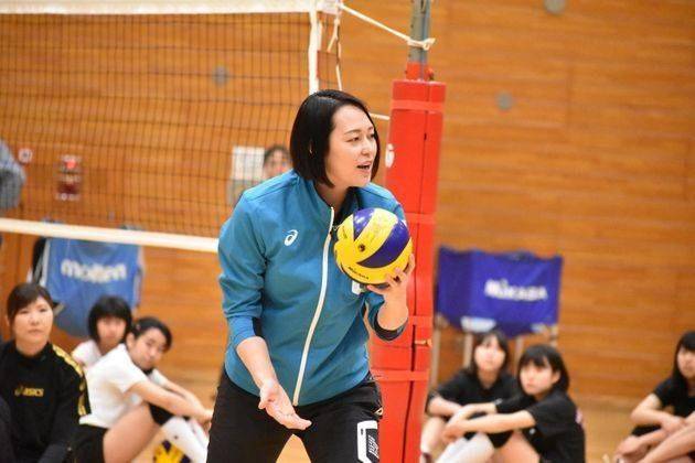 女排运动员大山加奈 图片:赫芬顿邮报