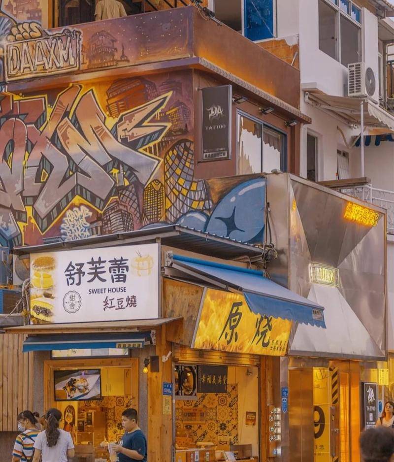 沙坡尾附近的网红店 图源/视觉中国