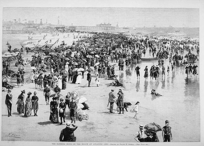 1890年代的美国。在19世纪末期和20世纪初期,社会达尔文主义曾在美国风行一时。(图源:视觉中国)