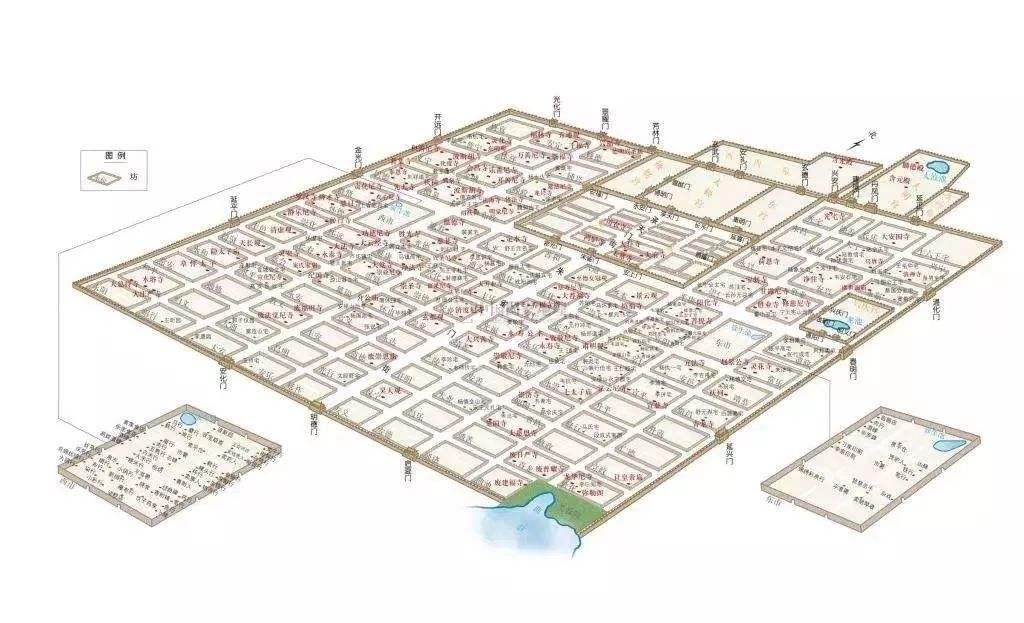 唐代长安城中的宫殿建筑主要有哪些? 唐代长安城中的宫殿建筑主要有哪些?