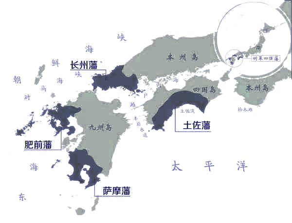 日本萨摩藩地图图片