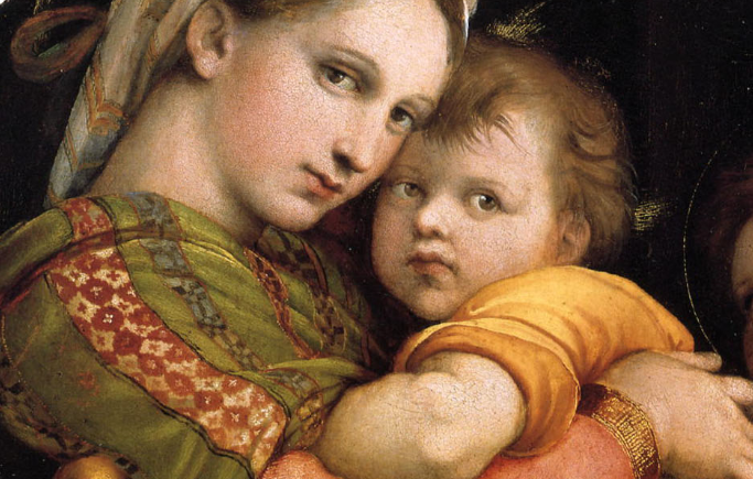 拉斐尔圣母像的巅峰——《椅中圣母》