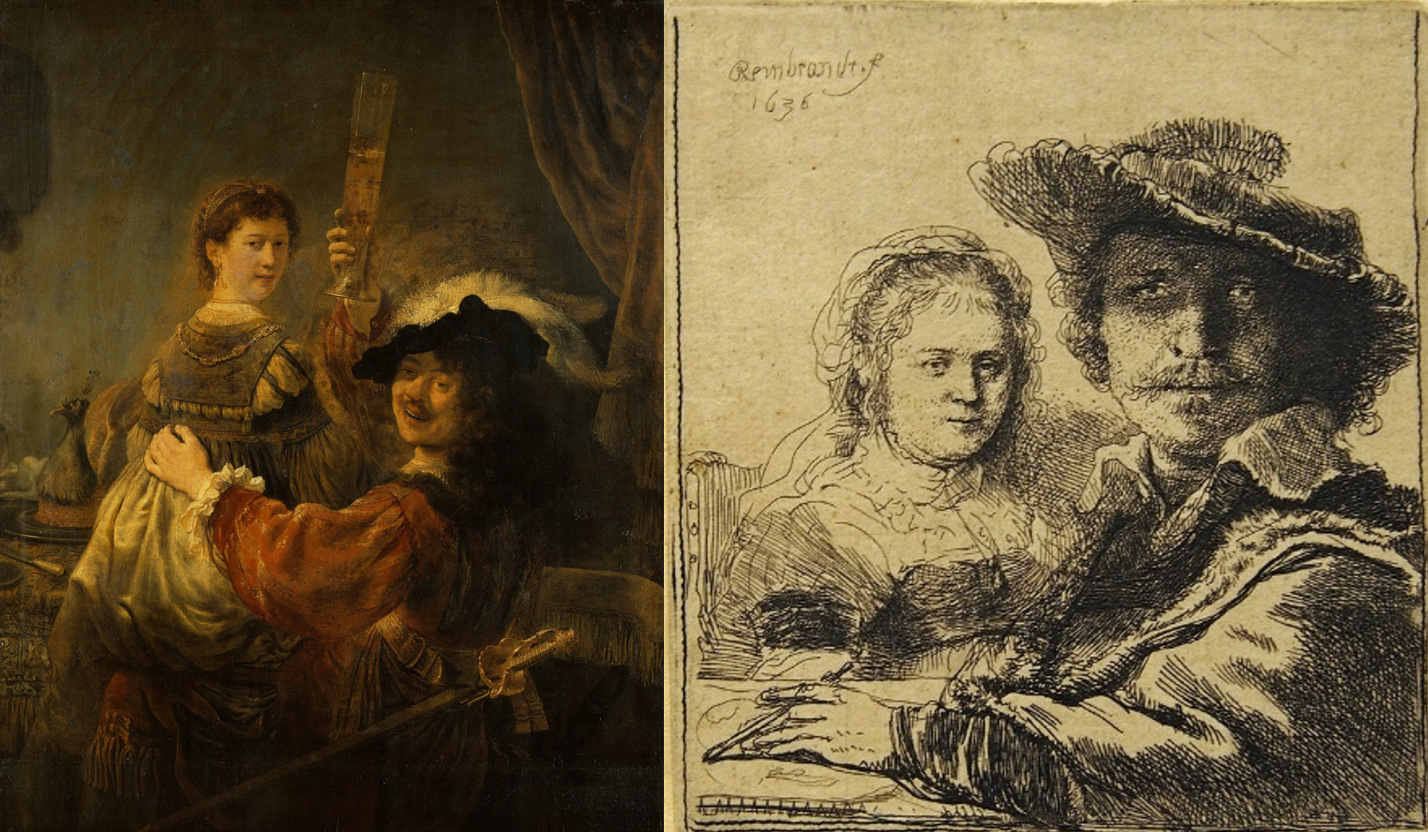 浪子,狂徒,乞丐,贵族,信徒……自画像里的伦勃朗