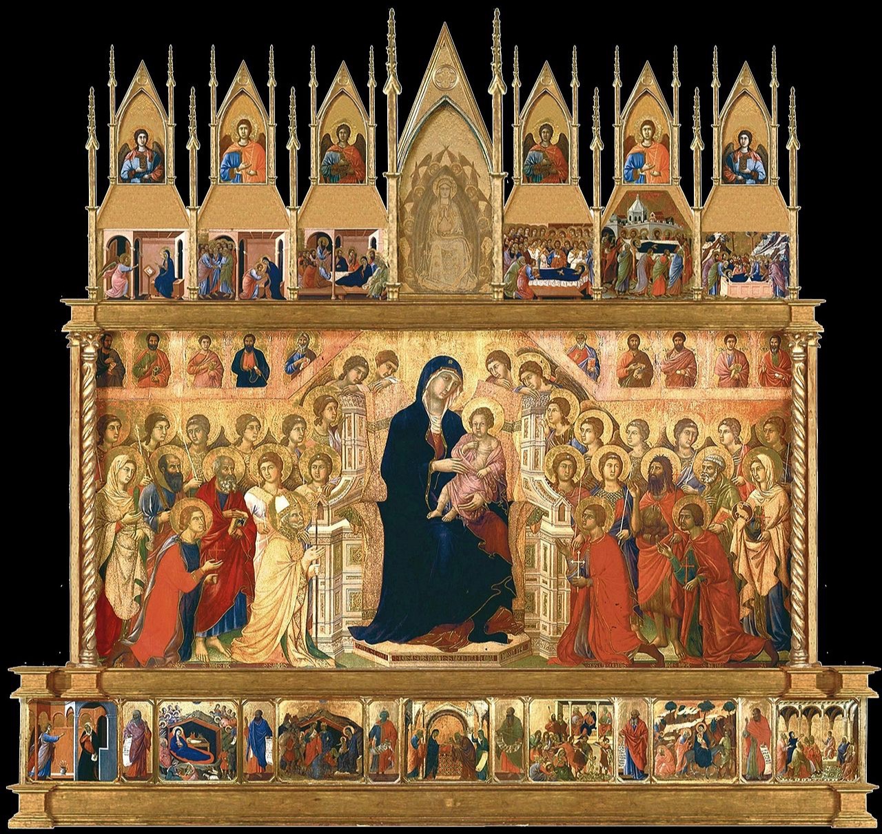 中世纪的圣母玛利亚崇拜（纽约大都会艺术博物馆）_阴山工作室_新浪博客