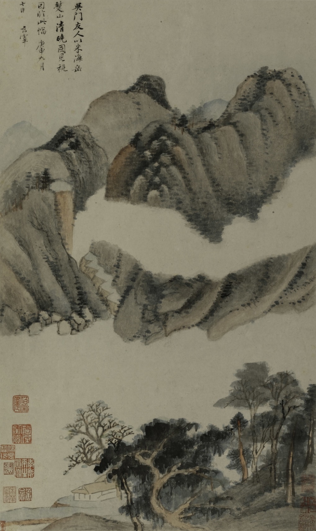 自古逢秋悲寂寥——董其昌《秋兴八景图册》