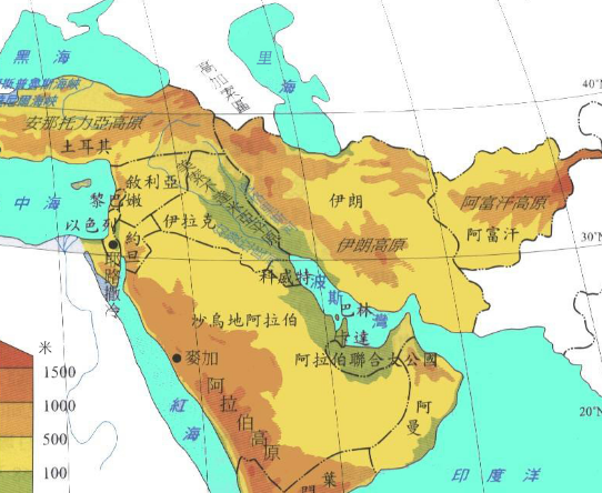 西亚 全世界条目