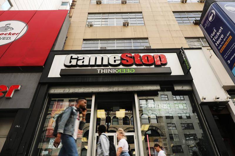 游戏零售商GameStop。来源:视觉中国