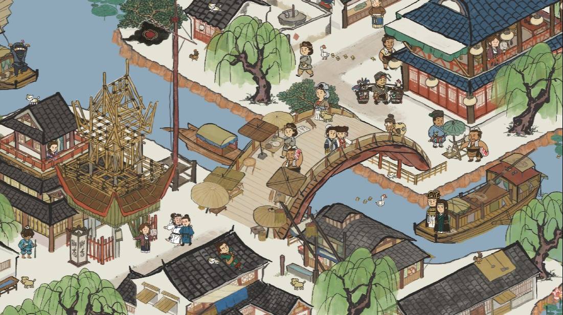 前方任天堂,《江南百景图》背后的椰岛和游戏美术