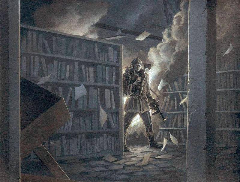 图书馆的生与死：战争与和平年代的焚书禁书