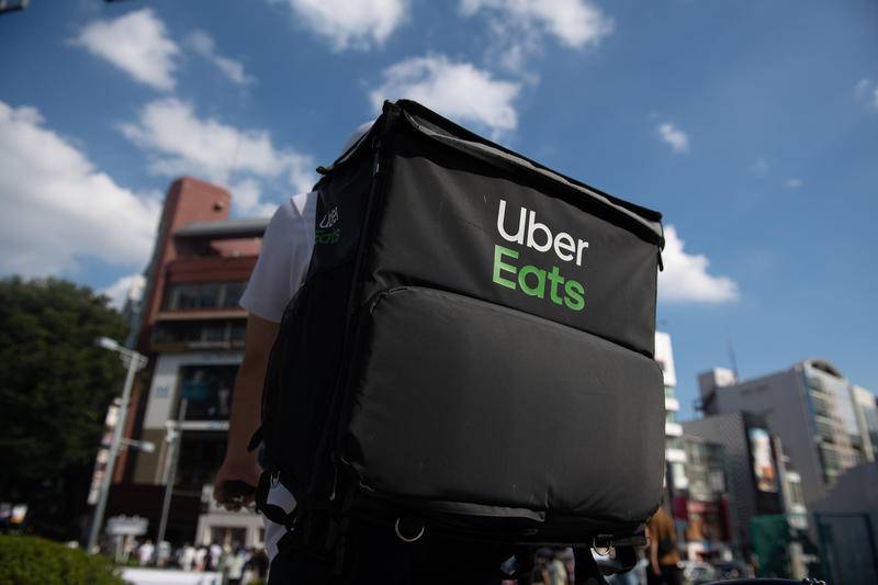 Uber eats的保温包 图片:CFP